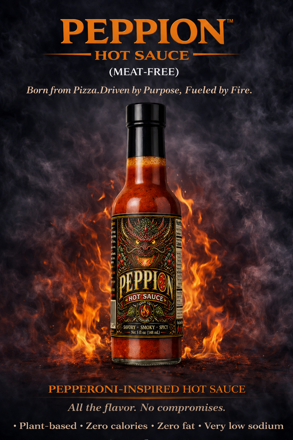 PEPPION™ Pepperoni-Inspired Hot Sauce
