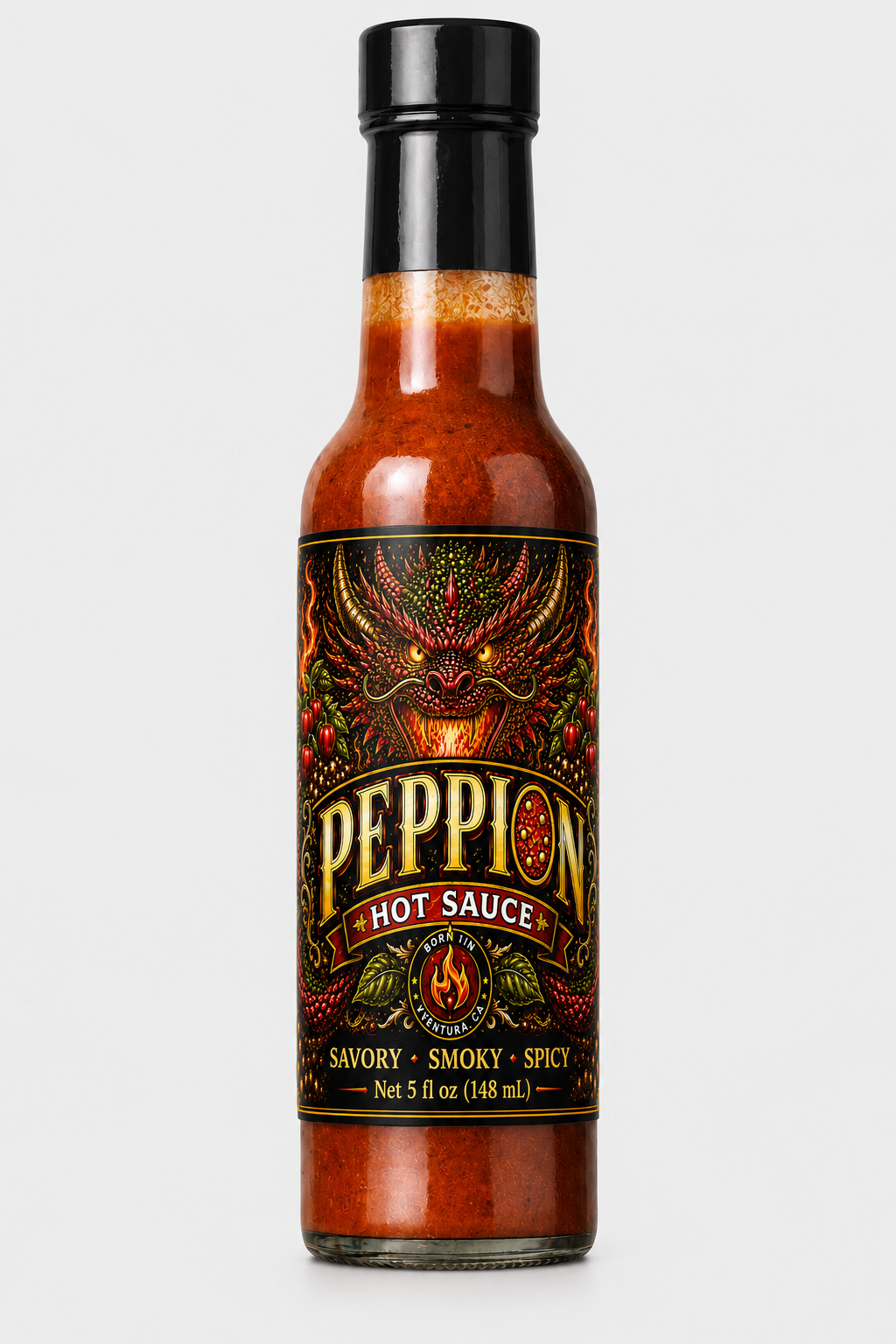 PEPPION™ Pepperoni-Inspired Hot Sauce